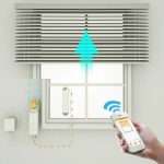 motorized blind for office